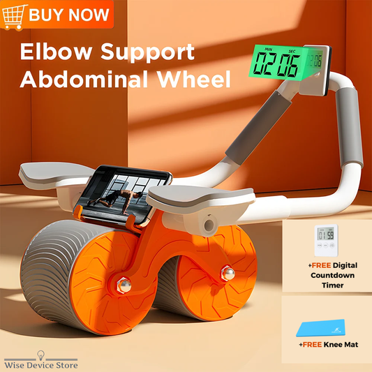 WiseDeviceStore™️🔥Automatic Rebound Abdominal Wheel